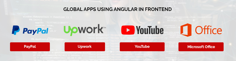 Famous apps using angular