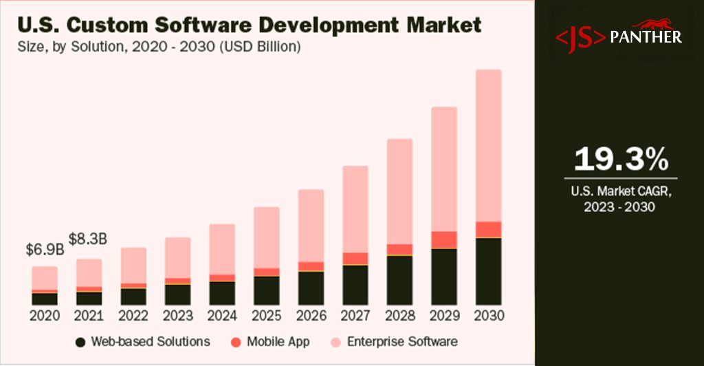 custom software development market