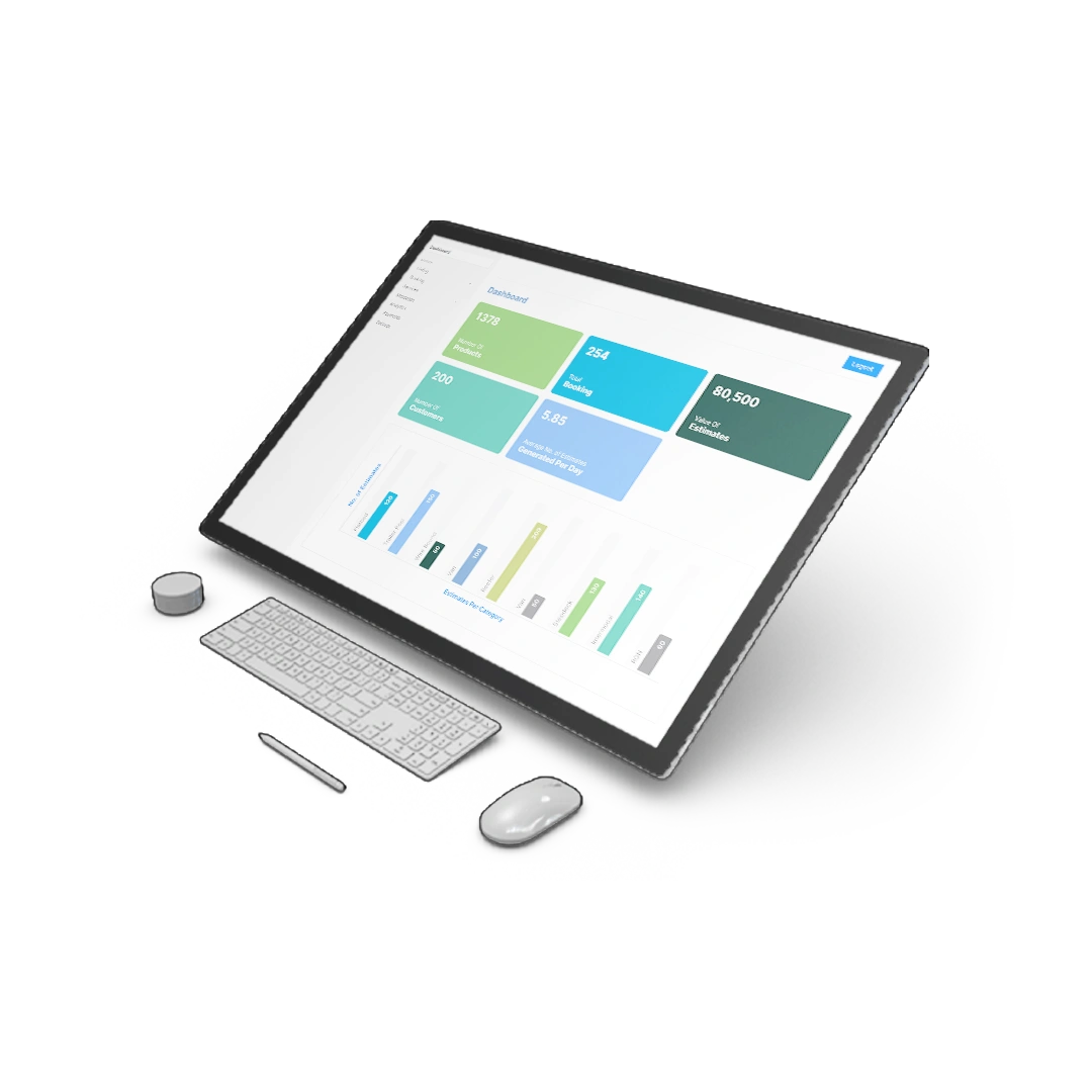 Enterprise Equipment Rental & Service web app
