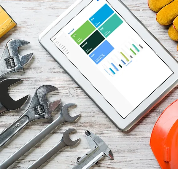 Enterprise Equipment Rental & Service web app